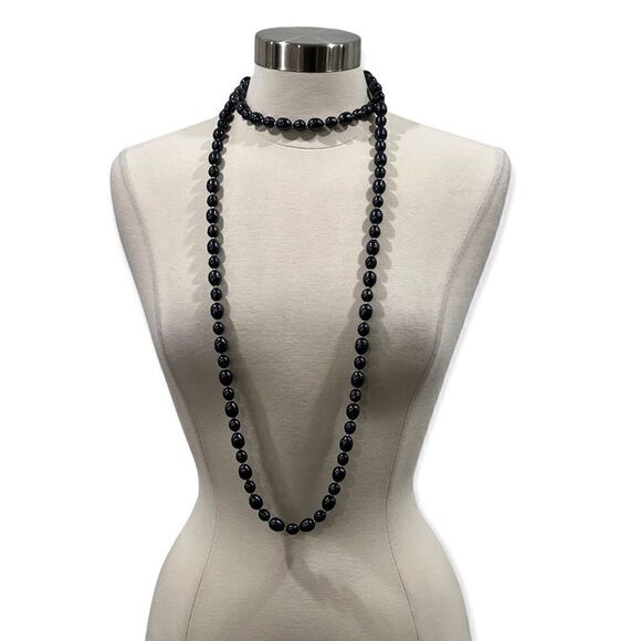 Charter Club Gold-Tone Imitation Pearl Strand Necklace 60” - Picture 5 of 12